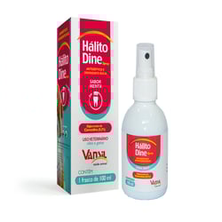 Antisséptico E Odorizante Bucal Vansil Hálito Dine Spray - 100Ml