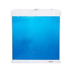 Aquário Curvo Boyu Ec-400 33L Branco 220V - 1 Unidade - 220 Volts