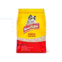 Areia Higiênica Baw Waw Para Gatos - 4Kg
