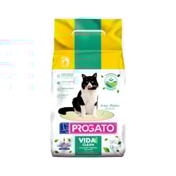 Areia Higiênica Biodegradável Progato Vida Clean Para Gatos - 1,8Kg