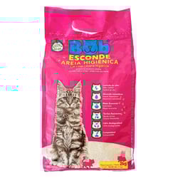 Areia Higiênica Bob Esconde Para Gatos - 2Kg