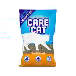 Areia Higiênica Carecat Criadores 10Kg Para Gatos