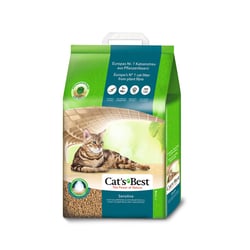 Areia Higiênica Cats Best Sensitive Para Gatos - 7,2 Kilos
