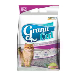 Areia Higiênica Gatos Granucat B.U.A Com Aroma 4Kg