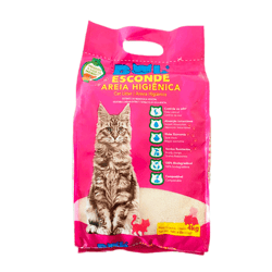Areia Higiênica Para Gatos Bob Esconde - 4Kg