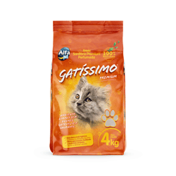 Areia Higiênica Perfumada Gatíssimo Para Gatos - 4Kg - 4 Kilos