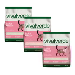 Areia Higiênica Petfive Viva Verde Para Gatos - 12Kg