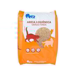 Areia Higiênica Petz Grãos Finos Para Gatos - 12Kg - 12 Kilos