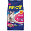 Areia Higiênica Pipicat Floral Para Gatos 4Kg - 1 Pacote - 4 Kilos