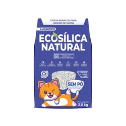 Areia Higienica Progato Ecosilica Para Gatos 2Kg