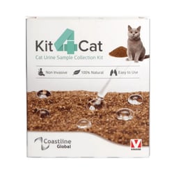 Areia Para Gato Krusse Kit4Cat Coleta De Urina 300G - 1 Unidade