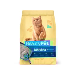 Areia Sanitária Baw Waw Beauty Pet Para Gatos - 4Kg