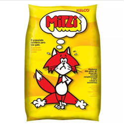 Areia Sanitária Mitzi 12Kg - 1 Unidade
