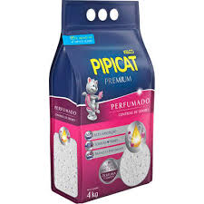 Areia Sanitária Pipicat Premium Perfumada - 4Kg