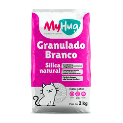 Areia Sílica Myhug Granulado Para Gatos - 2Kg