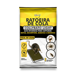 Armadilha Adesiva Colly Rato Light 2Uni.
