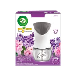 Aromatizador Elétrico Bom Ar Lavanda E Gerânio - 1 Unidade