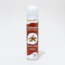 Aromatizador Organnact Cravo E Canela 300Ml - 1 Unidade