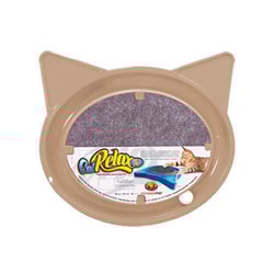 Arranhador Furacão Pet Relax Pop Marrom Para Gatos - 1 Unidade