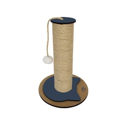 Arranhador Hello Pet Sisal Barcelona Azul Para Gatos