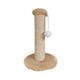 Arranhador Hello Pet Sisal E Pelucia Bege Para Gatos - Tamanho P - Tamanho P