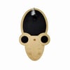 Arranhador Joy Mouse Fábrica Pet Preto Para Gatos - 1 Unidade