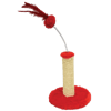Arranhador Mini São Pet Vermelho Único - 1 Unidade