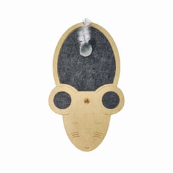Arranhador Para Gatos Joy Mouse Cinza Fábrica Pet - 1 Unidade