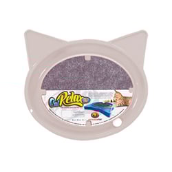 Arranhador Relax Pop Cinza Furacão Pet Para Gatos - 1 Unidade