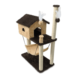 Arranhador Sao Benedito Pet House Marrom