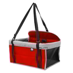 Assento Saks Em Poliester Com Tela Vermelho Para Cães E Gatos - 1 Unidade