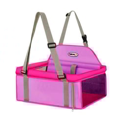 Assento Tubline Transpet Para Cães E Gatos Rosa E Azul - 1 Unidade