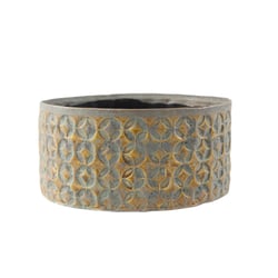 Bacia Carol Cerâmica Ts Brasil Mostarda 20X10Cm - 1 Unidade