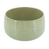 Bacia Cerâmica Bretagne Flor Menta - 1 Unidade