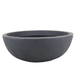 Bacia Riscatto Vogue Cinza 25Cm - 1 Unidade