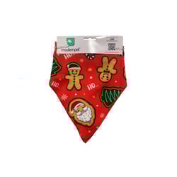Bandana Modernpet Noel Natal Vermelha Para Cachorros