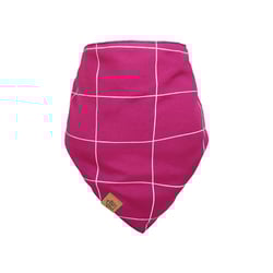 Bandana Fábrica Pet Exclusive Vinho Tamanho P Para Cachorros E Gatos