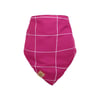 Bandana Fábrica Pet Exclusive Vinho Tamanho P Para Cachorros E Gatos