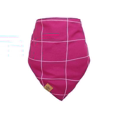Bandana Fábrica Pet Exclusive Vinho Tamanho P Para Cachorros E Gatos