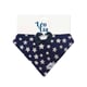 Bandana Leo E Lia Estrela Marinho Para Cães E Gatos - 1 Unidade - Tamanho P - Tamanho P