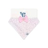 Bandana Leo E Lia Onça Rosa Para Cães E Gatos - Tamanho M