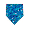 Bandana Meuauau Bidu Azul Para Cães - Tamanho P