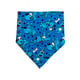 Bandana Meuauau Bidu Azul Para Cães - Tamanho P - Tamanho P