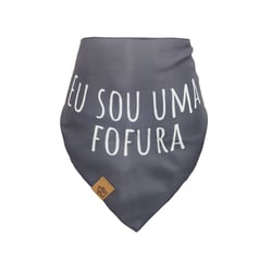 Bandana Neon Rosa Fábrica Pet Para Cães E Gatos - 1 Unidade - Tamanho P