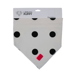 Bandana Urban Puppy Bolas Cru Para Cães - 1 Unidade - Tamanho P