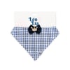 Bandana Xadrez Leo E Lia Tamanho M Para Cães E Gatos