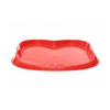 Bandeja Design Vermelho Pet Injet Para Decoração Casa E Jardim