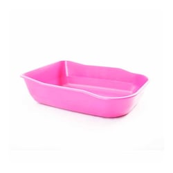 Bandeja Durapets Single Rosa Para Gatos