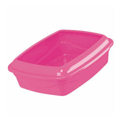 Bandeja Higiênica Alta Rosa - Master Cat Grande Para Gatos - 1 Unidade