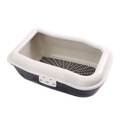 Bandeja Higiênica Durapets Furbox Preta Para Gatos